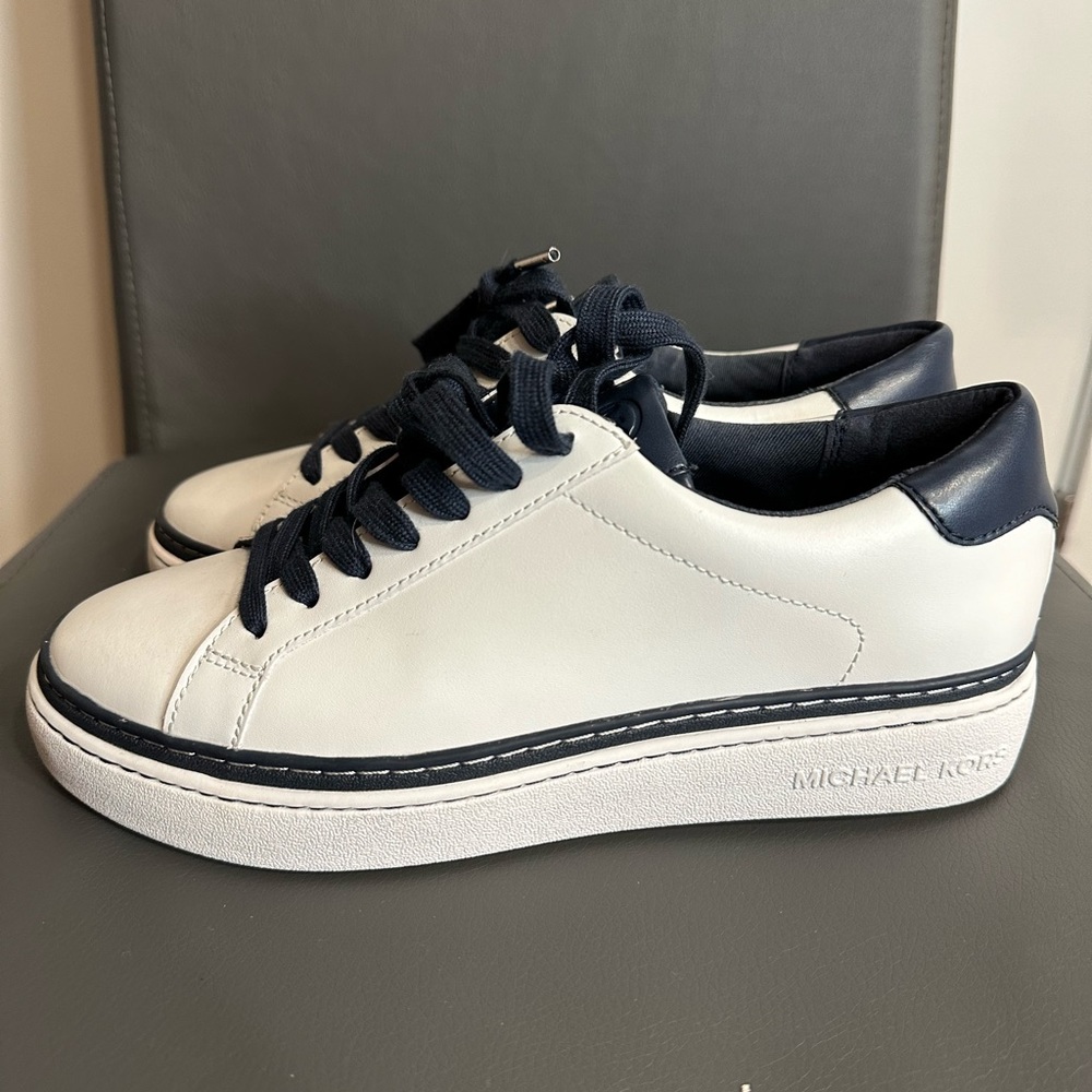 MICHAEL KORS Leather Upper Sneakers